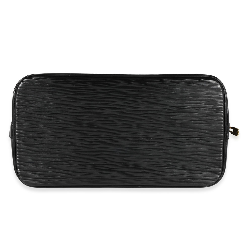 Louis Vuitton Black Epi Alma PM - Picture 4 of 7